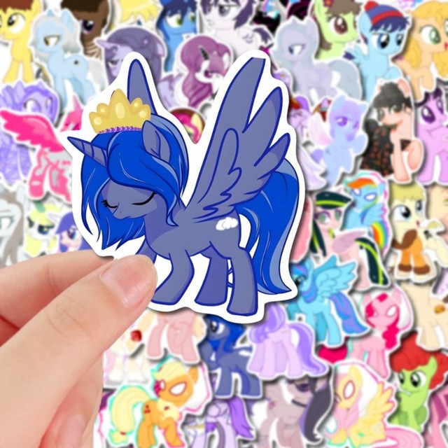 My Little Pony Desenhos Animados Adesivos, Ins Kawaii, De Alto Valor,  Criativo Colorido Caso Do Telefone Móvel, DIY Adesivos Decorativos,  Presente De Férias - AliExpress